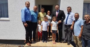 Familja Ahmetaj nga Korisha e Prizrenit, bëhet me shtëpi të re