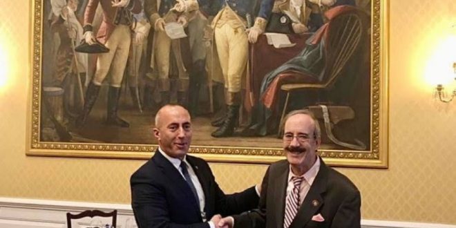 Haradinaj: Është fat i madh që kemi Kongresmenin Engel në krah të Kosovës si mbrojtësin më të madh të shqiptarëve