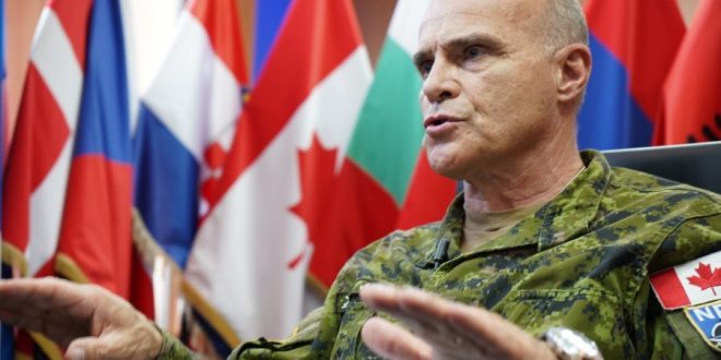 Gjeneral-lejtnant Christian Juneau thotë se NATO e dëshiron të rivlerësojë përkrahjen që do t'i ofrojë FSK-së