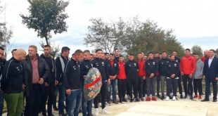 Ekipi i klubit futbollistik "Bardhosh Gërvalla" nga Gjermania, vizitoi kompleksin e heronjve në Dubovik të Deçanit