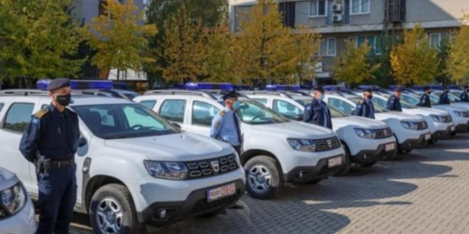 Policisë së Kosovës i janë shtuar sot edhe 15 vetura, donacion ky nga Policia Federale e Gjermanisë