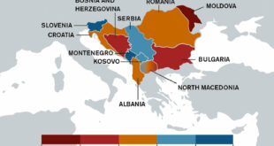 Bullgaria, Rumania, Kroacia dhe Shqipëria janë katër vendet që kanë shënuar rënien më të madhe të popullsisë së tyre