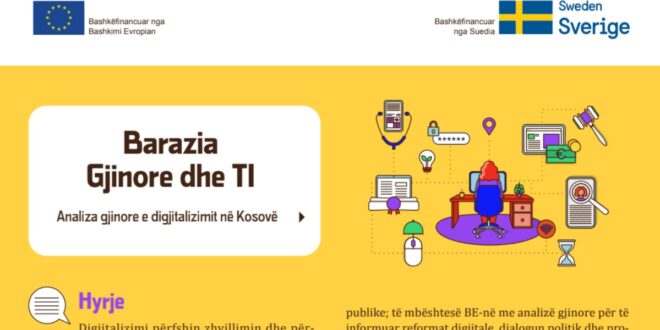 RrGK lansoi raportin: “Barazia Gjinore dhe TI:  Analiza Gjinore e Digjitalizimit në Kosovë”