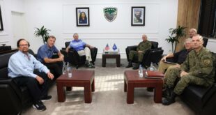 Komandanti i Forcës së Sigurisë së Kosovës, Gjenerallejtënant Bashkim Jashari priti në takim ekipin e International Security Governance nga Shtetet e Bashkuara të Amerikës