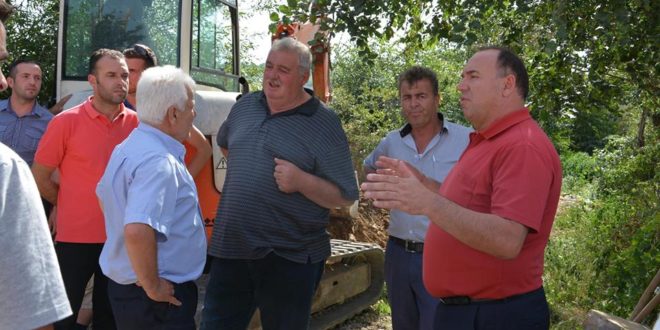 Nisin punimet në rregullimin e kanalizimit në fshatin Jashanicë të Klinës