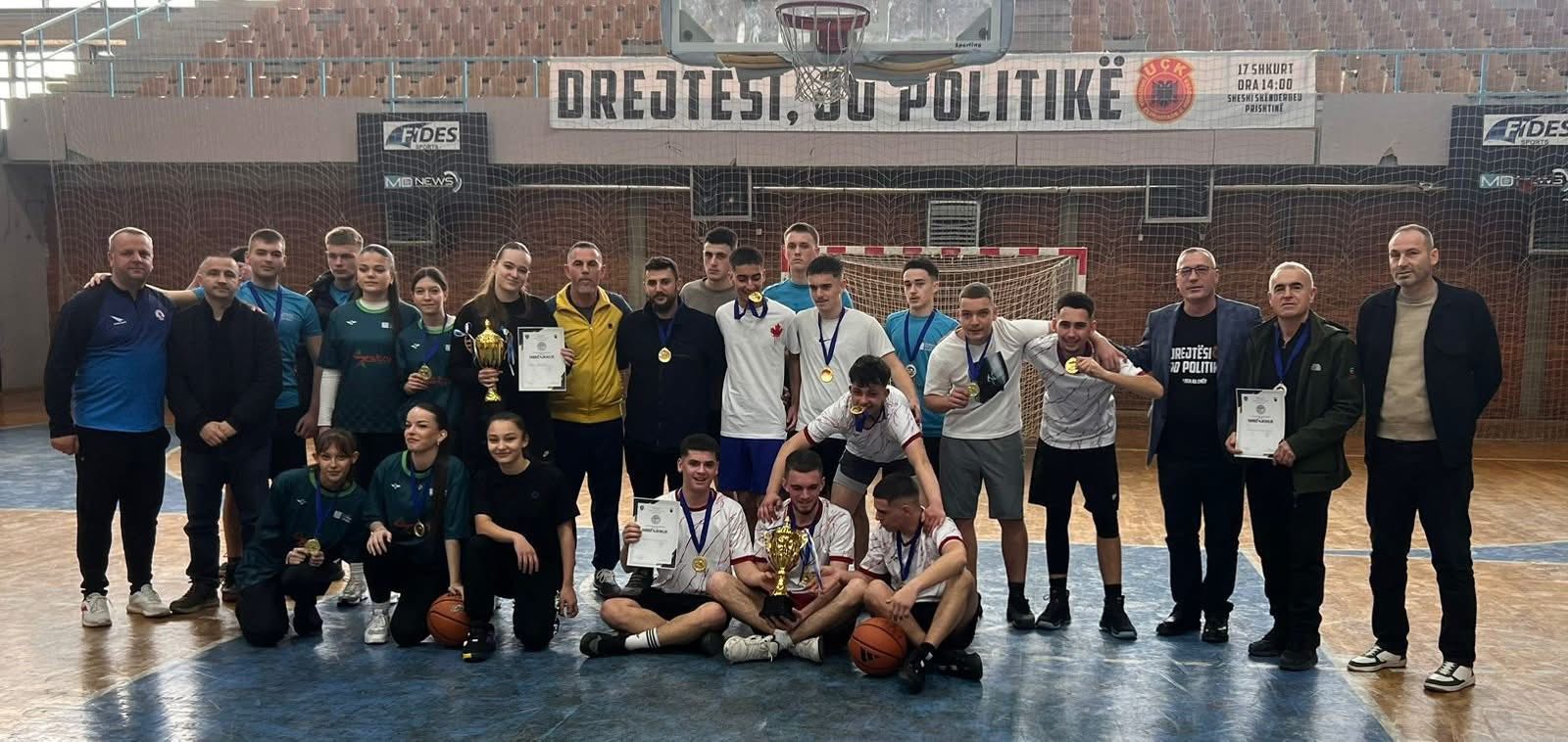 Garat komunale në basketboll hapën festimet e Pavarësisë në Ferizaj
