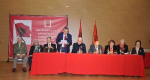 Albert Zholi: Përfundoi me sukses Konferenca e 13-të e Organizatës së Veteranëve dhe Pasardhëse të LANÇ -Kryetar i Organizatës në mënyrë unanime u zgjodh Prof. Hulusi Hako