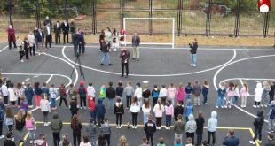 Kryetari i Skënderajt, Bekim Jashari, përuroi Poligonin sportiv, në fshatin Qirez