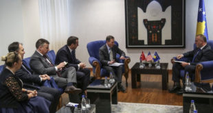 Kryeministri i Kosovës, Ramush Haradinaj ka pritur në takim përfaqësuesit e Bechtel & Enka