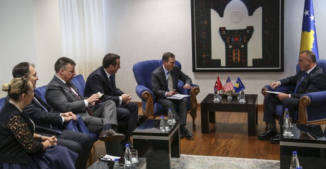 Kryeministri i Kosovës, Ramush Haradinaj ka pritur në takim përfaqësuesit e Bechtel & Enka
