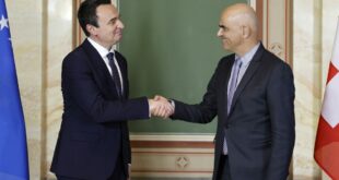 Presidenca zvicerane ka njoftuar për takimin që ka pasur kryetari zviceran, Alain Berset me kryeministrin, Albin Kurti