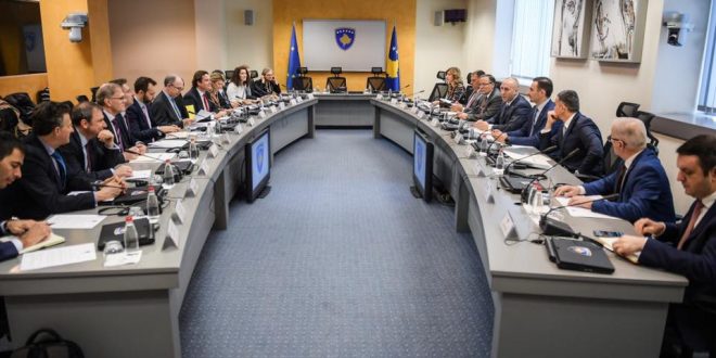 Kryeministri Haradinaj ka pritur sot në takim një delegacion të Bankës Europiane për Rindërtim dhe Zhvillim