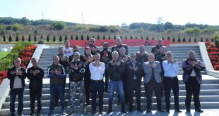 Kryetari i Skenderajt, Bekim Jashari takon motoristët veteranë të Ushtrisë Çlirimtare të Kosovës