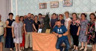 Busti i heroit të kombit shqiptar, Gjergj Kastrioti Skënderbeu është vendosur në Karakurt të Ukrainës