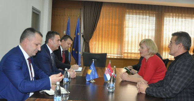Ministri i Arsimit, Shkencës dhe Teknologjisë, Shyqiri Bytyqi, është takuar me ambasadoren e Kroacisë në Kosovë, Maria Kapitanoviq