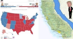 Fitorja në zgjedhjet presidenciale e kandidatit republikan, Donald Trump, ka shkaktuar tronditje në Kaliforni