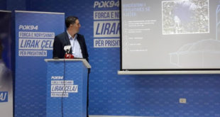 Kandidati për kreun e Prishtinës nga PDK, Lirak Çelaj: Do ta krijojmë një lagje të Prishtinës së vjetër në bazë të fotografive