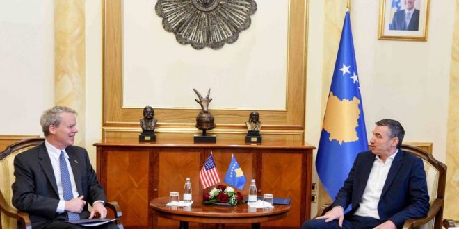 Kryekuvendari Veseli e ambasadori Delawie: Është momenti i fundit që të ratifikohet demarkacioni me Malin e Zi
