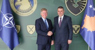 Ministri i FSK-së Haki Demolli priti zëvendës ndihmësin e Sekretarit të Përgjithshëm të NATO-s, John Manza