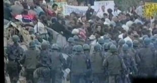 Më 27 mars të vitit 1989, në Prishtinë dhe në shumë qytete të Kosovës u zhvilluan protesta të përgjakshme