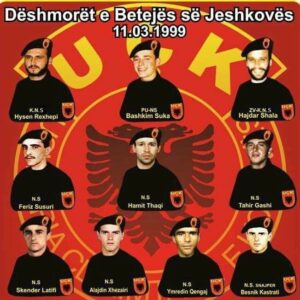 Dëshmorët e Jeshkovës