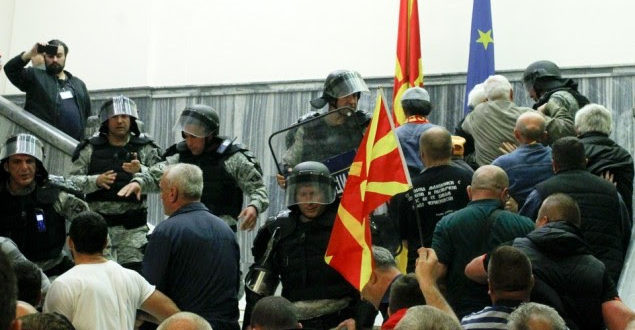 Situata e tensionuar po në Maqedoni