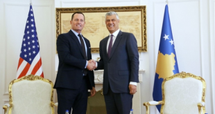 Kryetari i vendit, Hashim Thaçi do ta dekoroj ambasadorin Grenell me Medaljen Presidenciale të Meritave