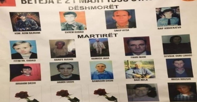 21 vjet nga masakra e Stagovës së Kaçanikut ku ranë dëshmorë Ekrem Gudaqi e Kemal Thaqi dhe u martizuan 13 të tjerë