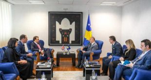 Haradinaj ka pritur në takim Angus Bjarnson, drejtor në detyrë në British Council në Kosovë dhe Shqipëri