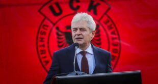 BDI: Ali Ahmeti anulon të gjitha aktivitetet partiake në ditën e fundit të fushatës: më 17 tetor merr pjesë në protestën mbarëkombëtare për UÇK-në në Tiranë