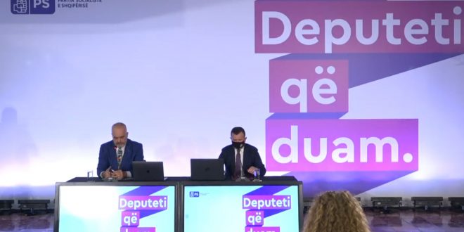 Kryeministri, i Shqipërisë, Edi Rama, prezantoi platformën “Deputeti që duam”, kur ka hyrë në fuqi mbajtja e maskës