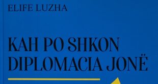 Shtëpia Botuese “Faik Konica”, në Prishtinë, botoi librin me titull: "Kah po shkon diplomacia jonë", të politologes Elife Luzha