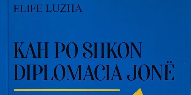 Shtëpia Botuese “Faik Konica”, në Prishtinë, botoi librin me titull: "Kah po shkon diplomacia jonë", të politologes Elife Luzha