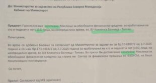 BDI: Largimi i 155 motrave medicinale nga Spitali i Tetovës është akt i turpshëm diskriminues dhe politikisht i motivuar