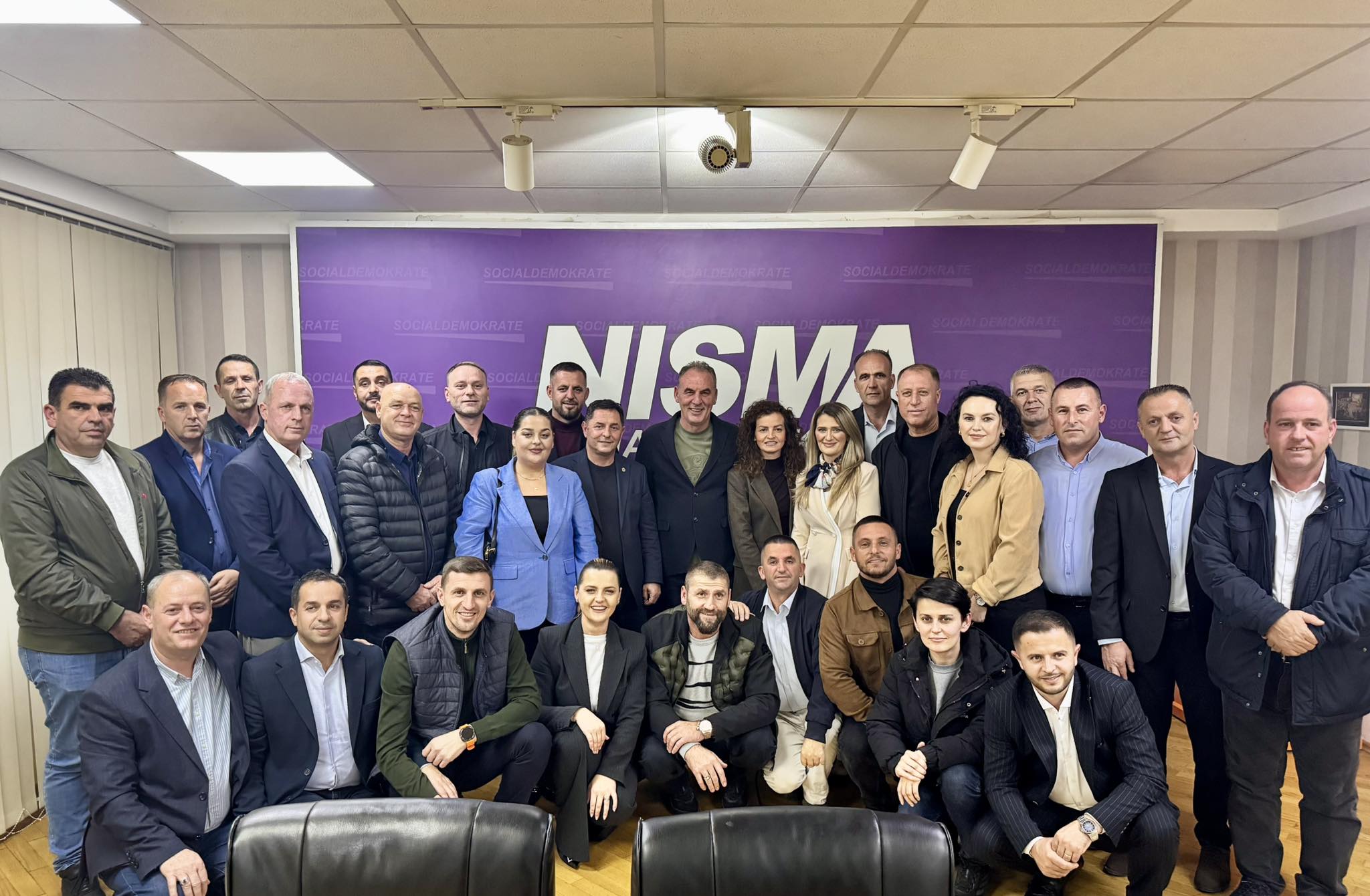 Kënaqësi e veçantë të mirëpres ekipin e NISMA Socialdemokrate në Malishevë