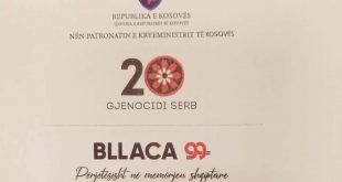 Të mërkurën në Han të Elezit shënohet 20 vjetori i gjenocidit serb dhe spastrimit etnik “Bllaca 99”