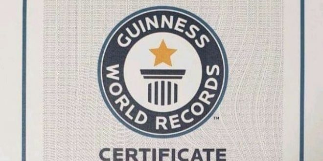 Në Skenderaj prezantohet Certifikata e Librit të Rekordeve Botëtore, “Guinness”, për Arbnora Fejza – Idrizi