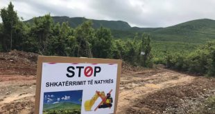 Banorët e fshatit Kusar si dhe fshatrave për rreth protestojnë sot kundër gurthyesit në Bjeshkët e Pashtrikut