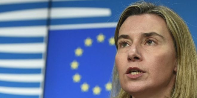 Mogherini sot viziton Shqipërinë dhe Serbinë ndërsa nesër Kosovën