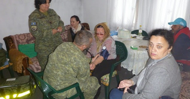 Njësia Ndërlidhëse për Reagim në Kriza e FSK-së, realizoi vizita mjekësore për komunitetet