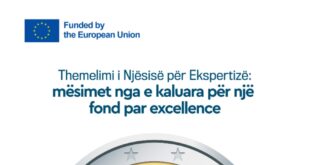Sot, Instituti GAP ka publikuar raportin “Themelimi i Njësisë për Ekspertizë: mësimet nga e kaluara për një fond par excellence.”