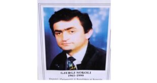 Gjergj Pjetër Sokoli (22.4.1961- 27.4.1999)