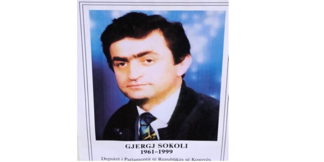 Gjergj Pjetër Sokoli (22.4.1961- 27.4.1999)