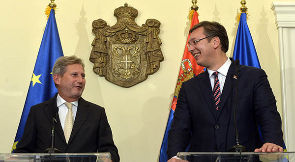 Aleksandër Vuçiq ka shprehur mirënjohje të veçantë për komisarin e Evropës, Johanes Hahn