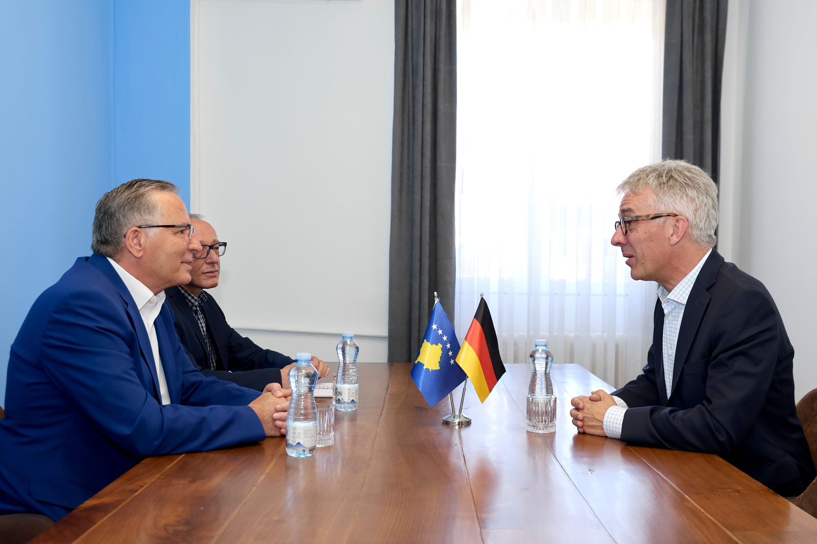 Bedri Hamza me ambasadorin gjerman  Institucionet të formohen pa vonesa  theksohet partneriteti me Gjermaninë