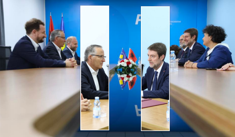Ferit Hoxha takon Bedri Hamzën  Shqipëria mbështet konstituimin e shpejtë të institucioneve dhe rolin konstruktiv të PDK së