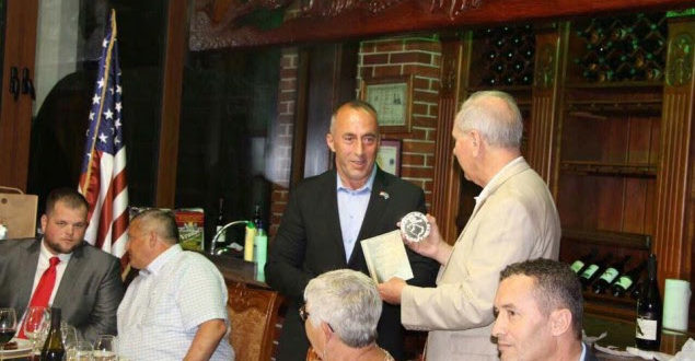 Haradinaj nderohet me medaljen e partneritetit të shtetit Iowas
