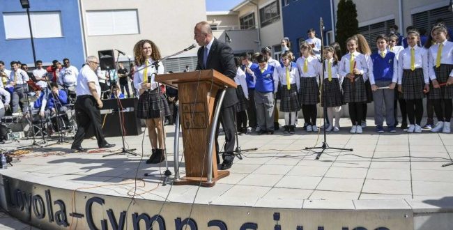 Kryeministri i vendit, Ramush Haradinaj: Suksesi i Gjimnazit “LOYOLA”, sukses i fëmijëve tanë!