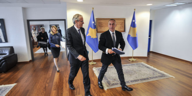 Kryeministri, Haradinaj, priti në takim Drejtorin e Përgjithshëm për Negociata dhe Zgjerim, Christian Danielsson