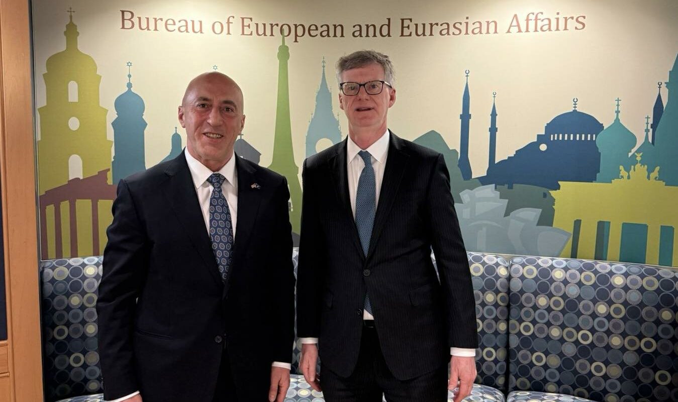 Ramush Haradinaj në Uashington  Anëtarësimi i Kosovës në NATO forcon sigurinë dhe stabilitetin në Ballkan